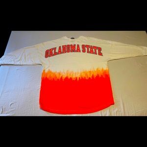 OSU Cowboys Ombré Long Sleeve Shirt Size Large